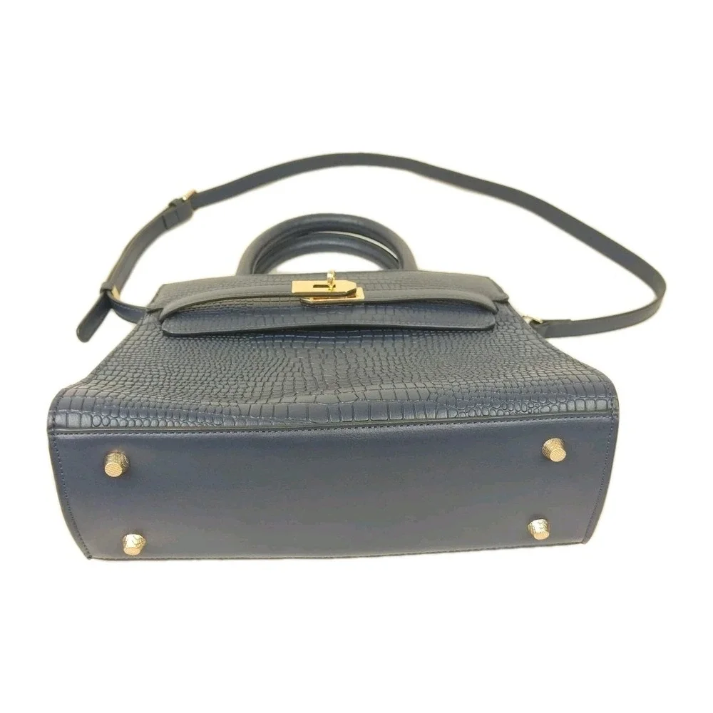 Unbranded Ladies Stylish Navy‎ Blue Handbags Purse